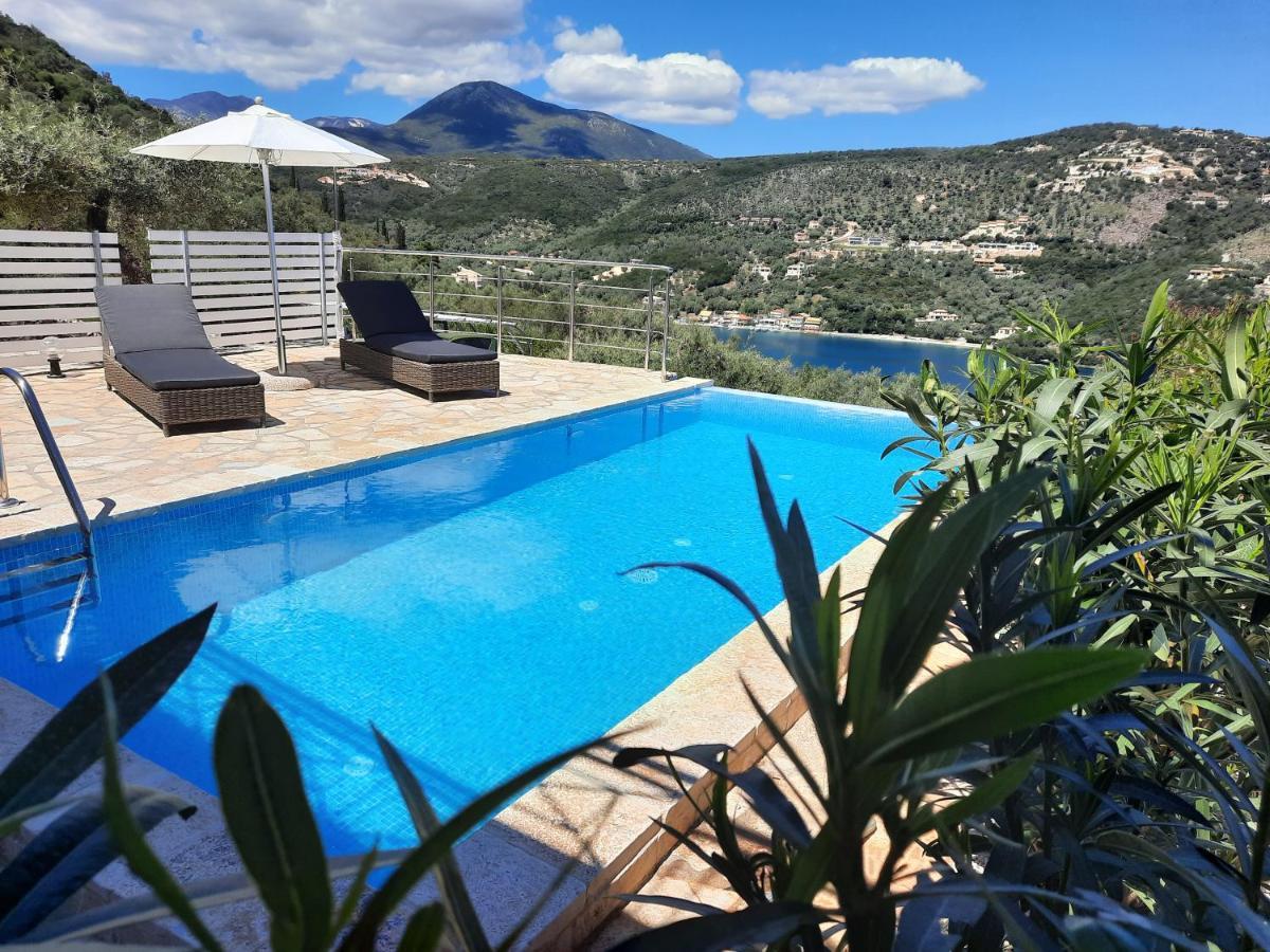Villas Amantea- Four Villas With Big Pool And Infinity Pool Sívota Exterior foto