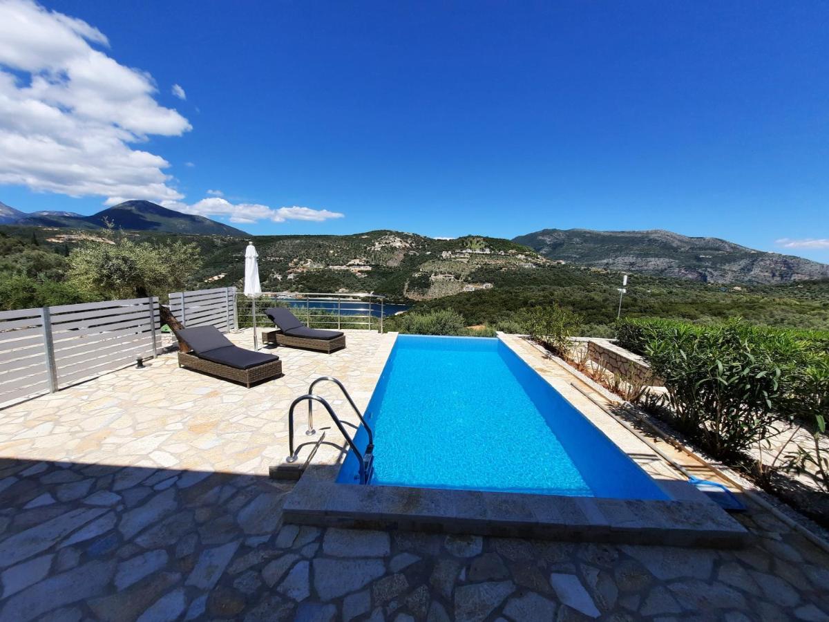 Villas Amantea- Four Villas With Big Pool And Infinity Pool Sívota Exterior foto