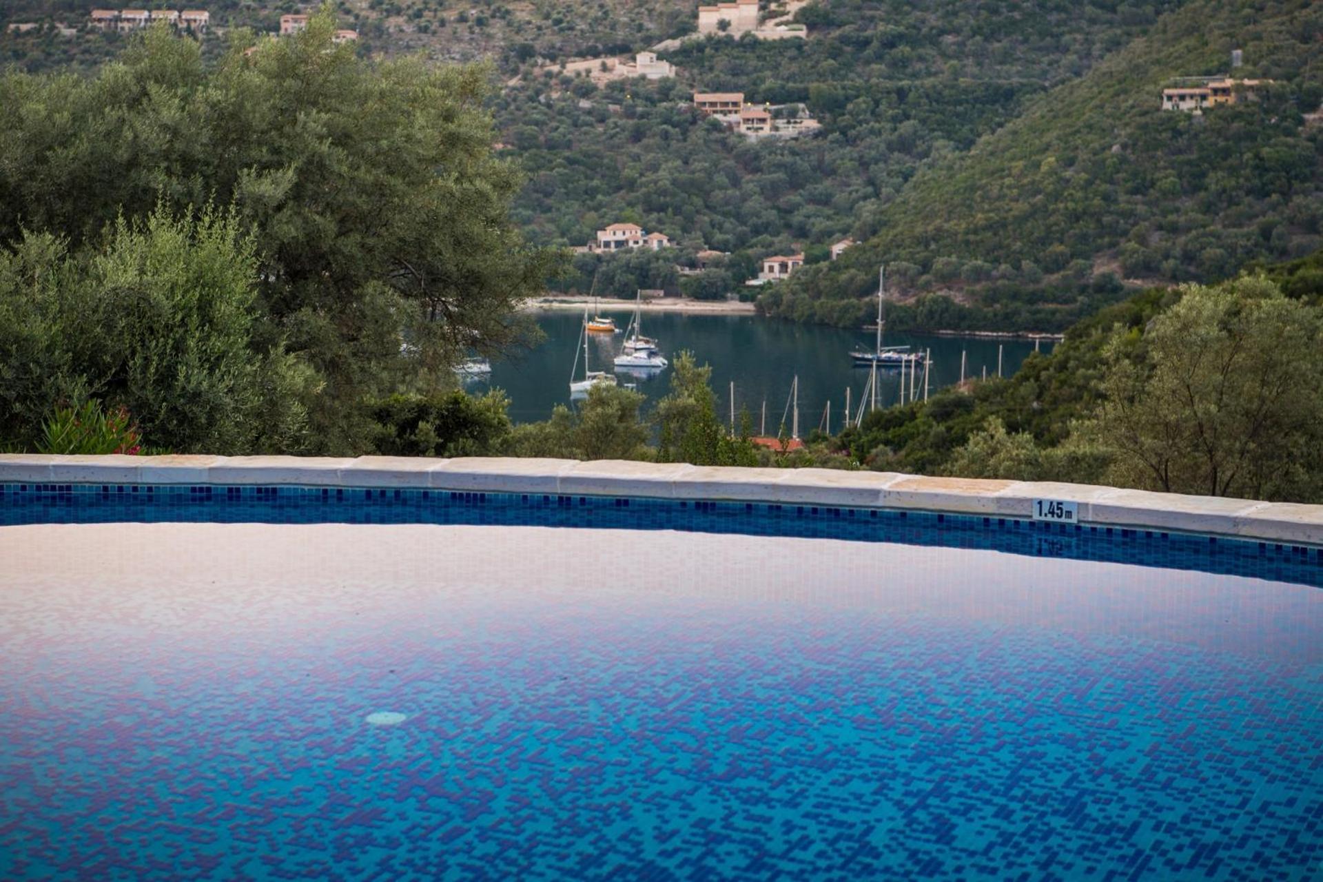 Villas Amantea- Four Villas With Big Pool And Infinity Pool Sívota Exterior foto
